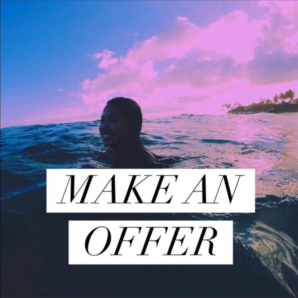 Make an offer on anything in my closet!